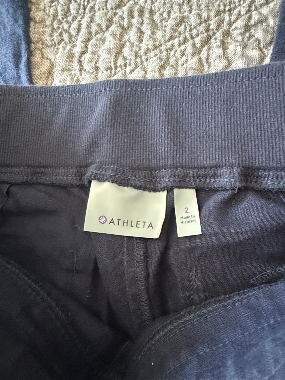 Athleta Drawstring Linen Pant - Picture 6 of 10